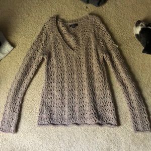 American eagle loose knit sweater